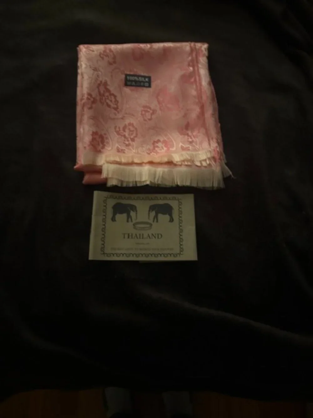 Pashimlma 100% Silk Scarf Thailand